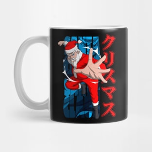 Cool Anime Santa Claus Christmas Eve Holiday Funny Mug